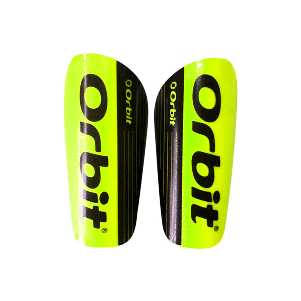 CANILLERA DE FÚTBOL PARA NIÑOS ORBIT AMARILLO ORB-002