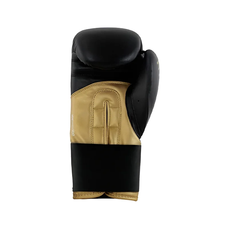 GUANTES BOXEO HYBRID 100 BLACK/GOLD 14OZ