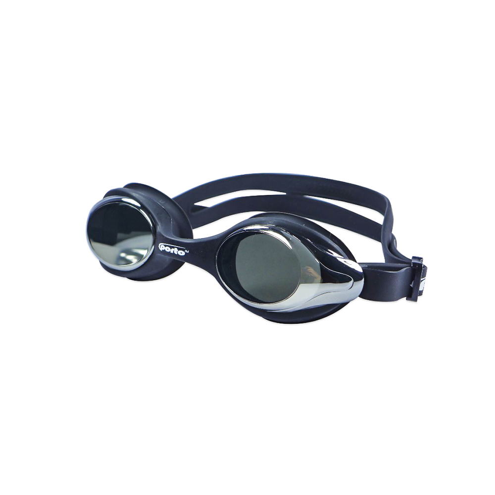 LENTES DE NATACIÓN PORTO ARROW MIRROR PARA ADULTOS NEGRO