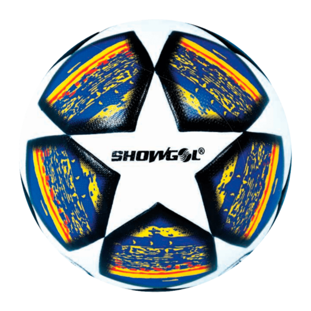 PELOTA DE FÚTBOL SHOWGOL PU THERMO SELLADO 4 AZUL - talla
