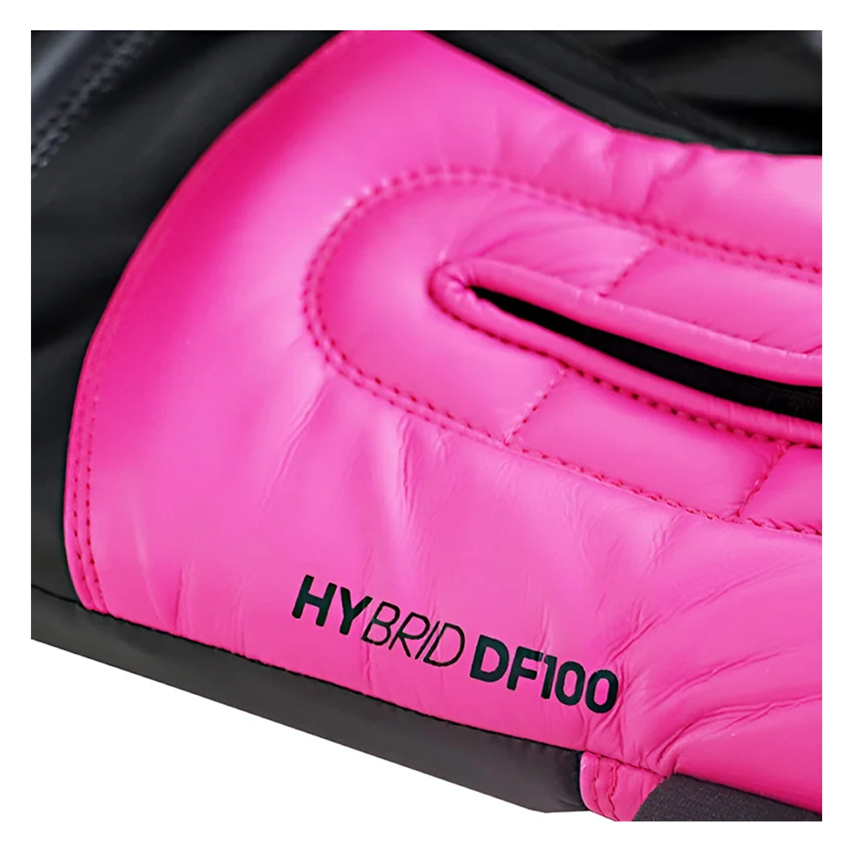 GUANTES BOXEO HYBRID 100 DYNAMIC FIT BLACK/PINK 10OZ