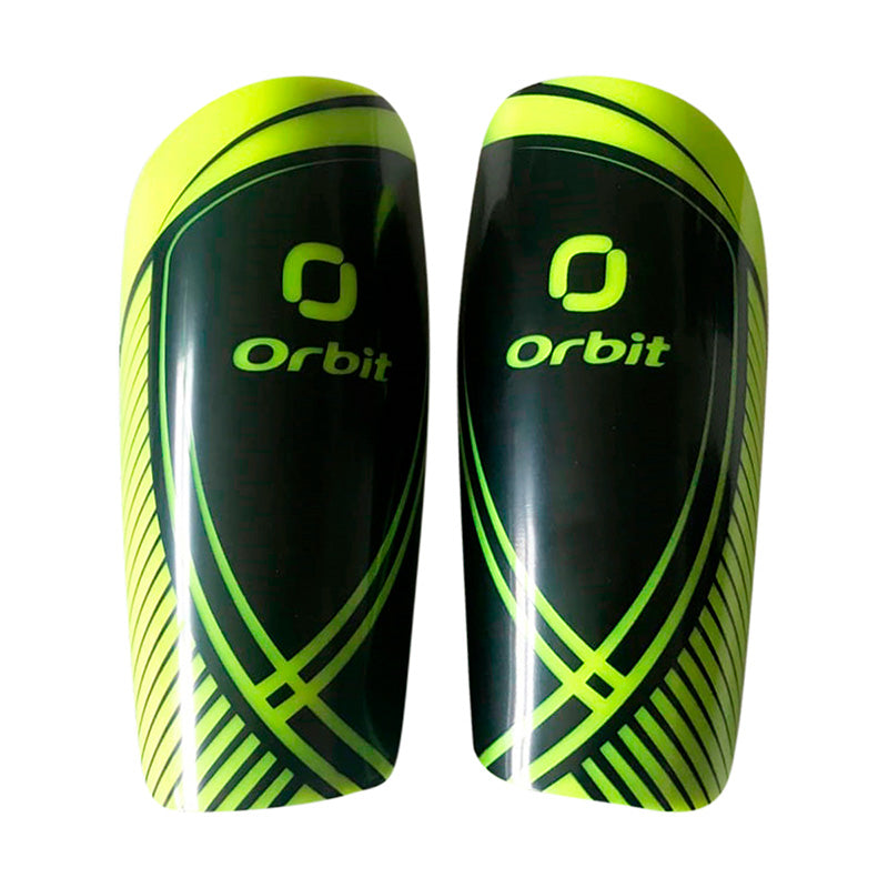 CANILLERA DE FÚTBOL ADULTO ORBIT AMARILLO ORB-004
