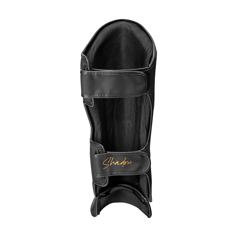 CANILLERAS PARA ARTES MARCIALES GOLD/BLACK M