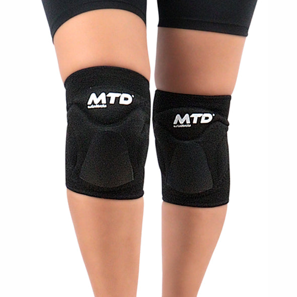 RODILLERAS PARA VOLEY MTD ADULTO CON GEL NEGRO
