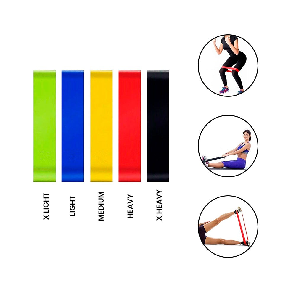 Set de 5 Bandas Deportivas Cerradas