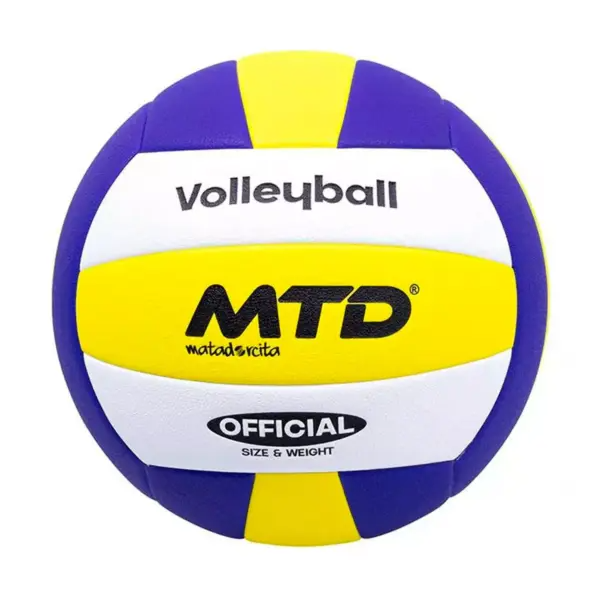 PELOTA DE VOLEY MTD PU THERMOSELLADO AMARILLO