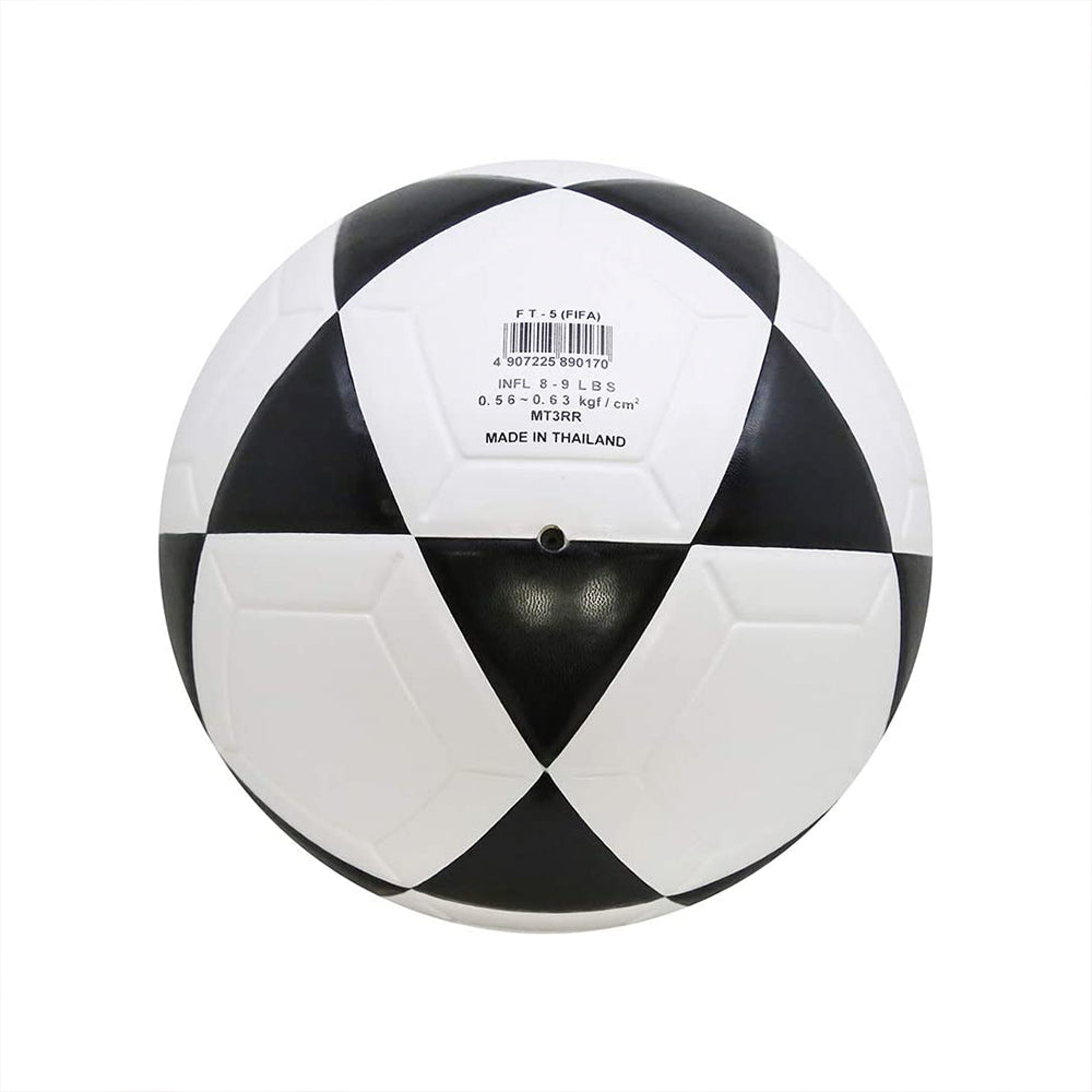 PELOTA PARA FUTBOL DE CUERO SINTETICO MIKASA FT 4