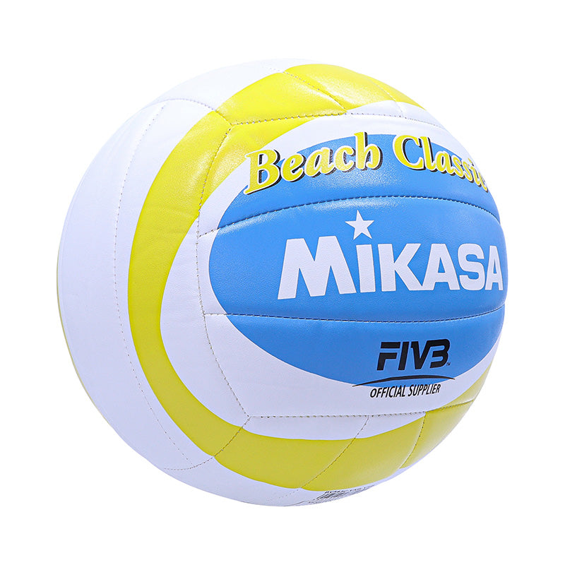 PELOTA DE VÓLEY PLAYA MIKASA COSIDO SOFT TOUCH 5 AMARILLO