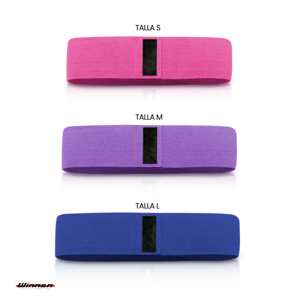Set de 3 BANDAS DE TELA