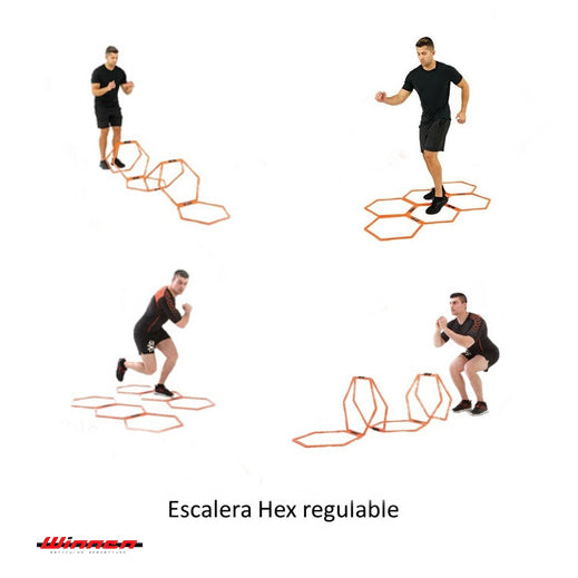 Escalera de Agilidad - HEXAGONAL
