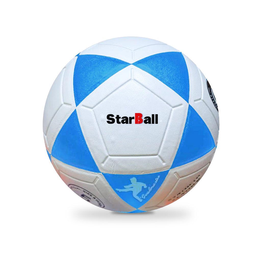 PELOTA DE FÚTBOL STARBALL ESTRELLA FONDO BLANCO N5