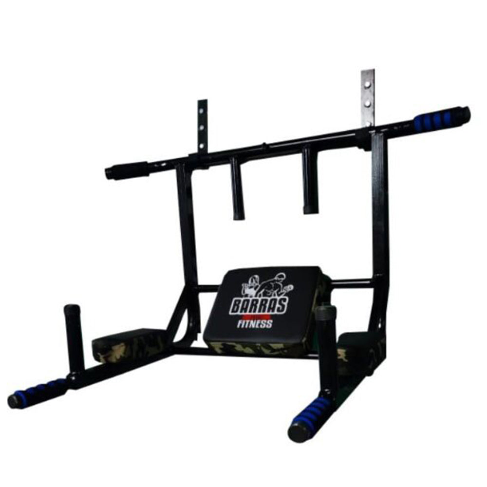 Ripley - BARRAS PARA DOMINADAS Y MULTIFUNCIONAL SPORT FITNESS - NEGRO