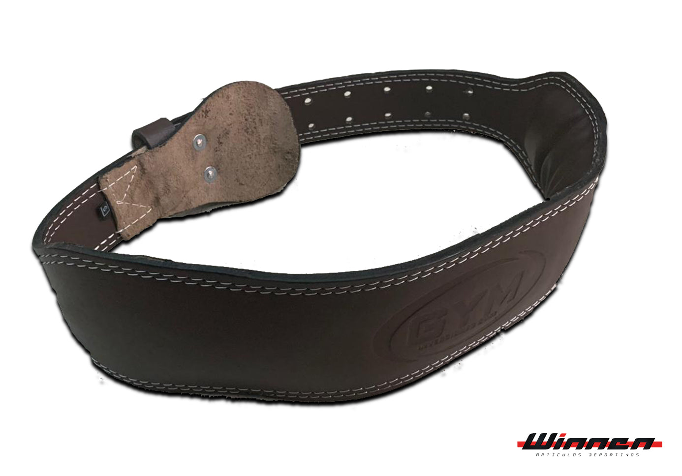 Cinturón para Levantamiento de Pesas de Cuero M
