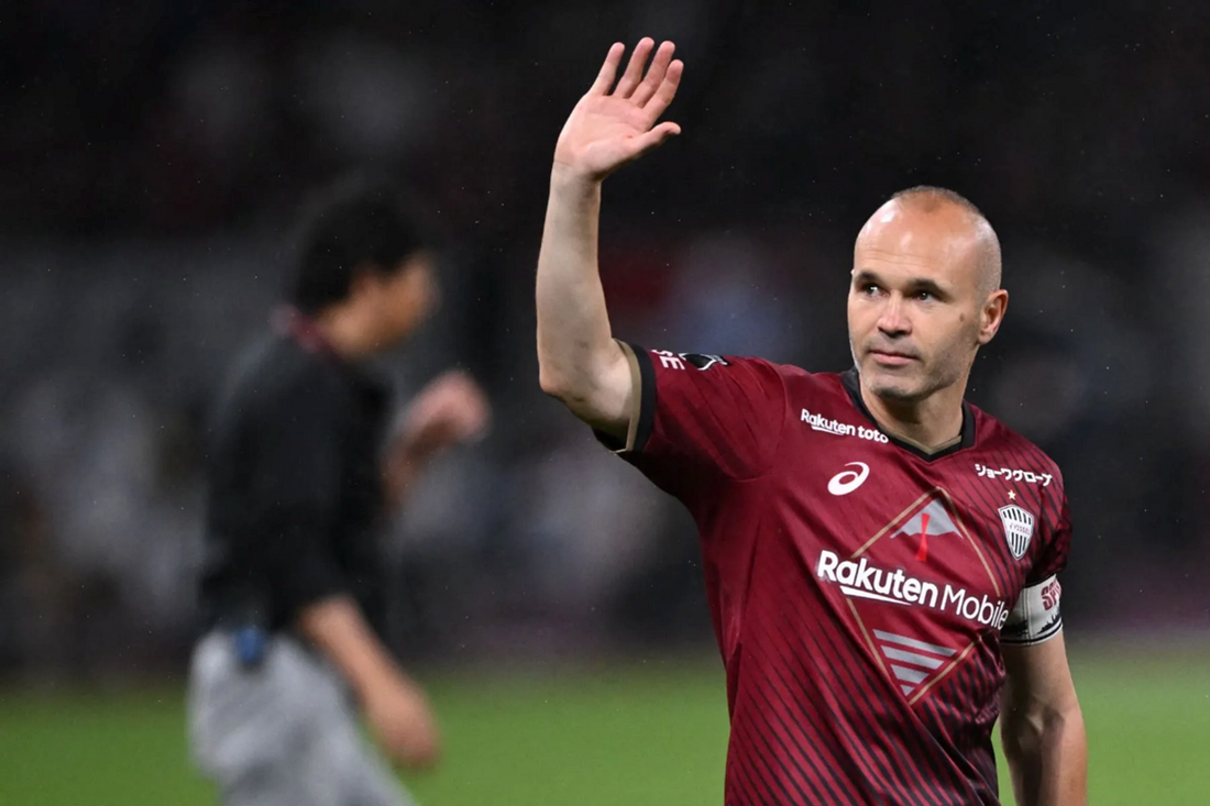 ANDRÉS INIESTA SE DESPIDE DEL FÚTBOL
