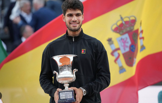 Carlos Alcaraz conquista Roma y suma su séptimo título de Masters 1000