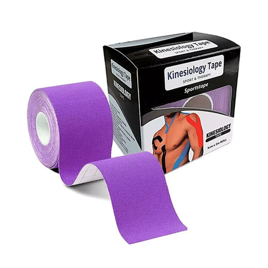 CINTA KINESIOLÓGICA TAPE 5CM X 5M MORADO