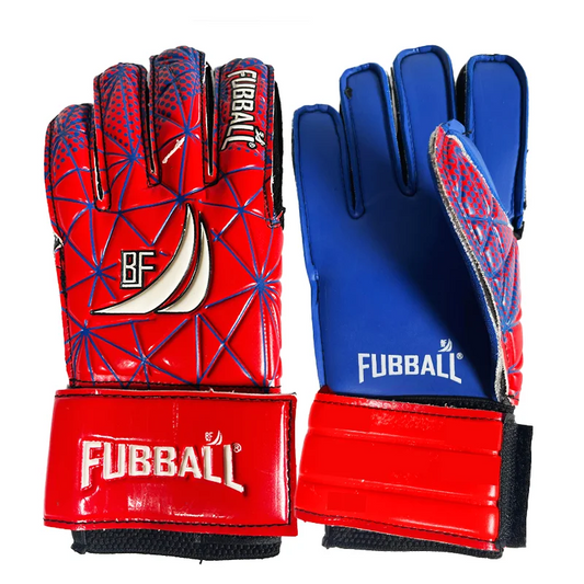 GUANTES PARA ARQUERO FUBBALL SUPERHEROE  TALLA 7 ROJO