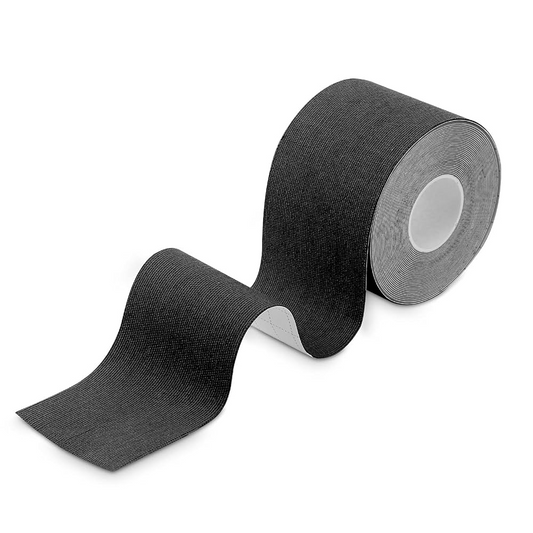 2 CINTA KINESIOLÓGICA  TAPE 5CM X 5M NEGRO