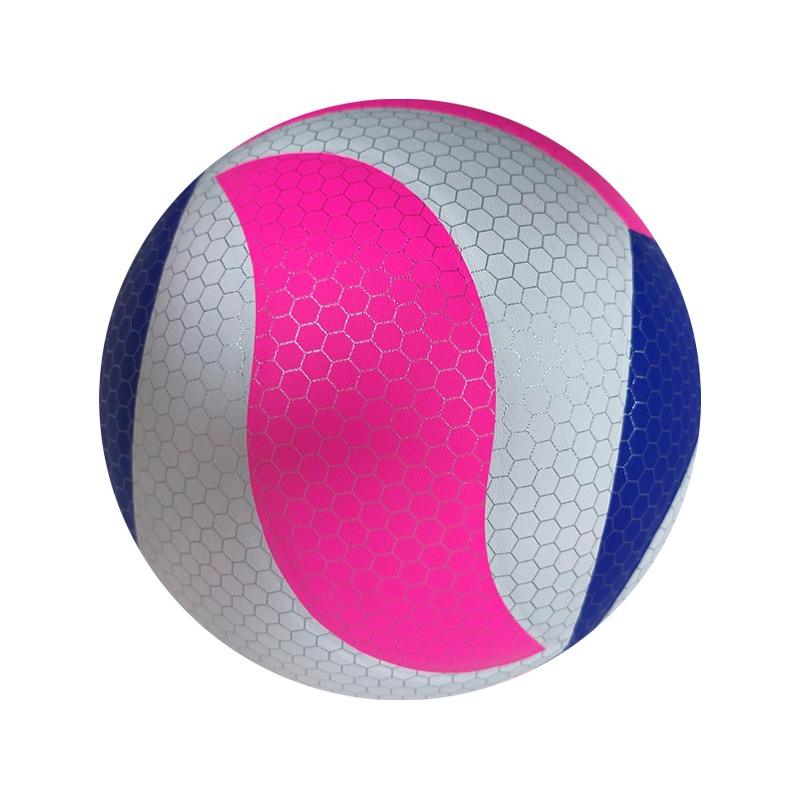 PELOTA DE VOLEY ONEBALL PU CON PANAL - Azul , Rosa y Blanco
