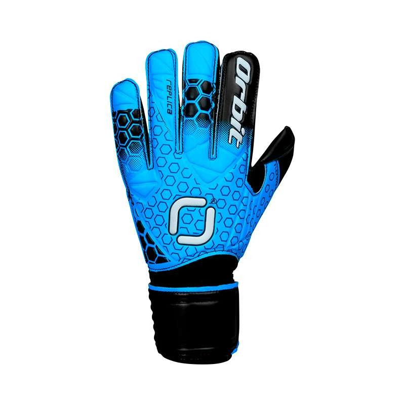 GUANTES DE ARQUERO ORBIT CON VARILLAS AZUL RPL - TALLA 10