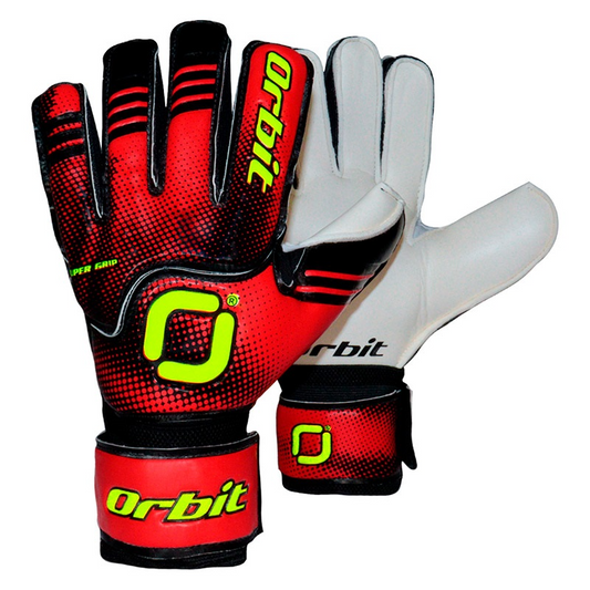 Guantes de Arquero Orbit con Varilla Super Grip N10 Rojo