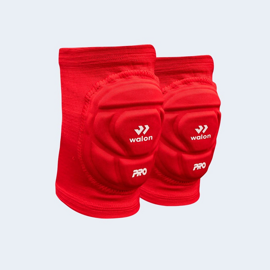 RODILLERA DE VOLEY WALON PARA NIÑOS 6-10 AÑOS ROJO