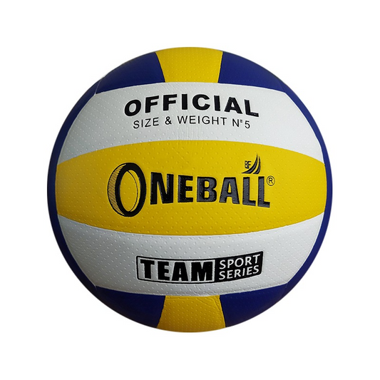 PELOTA DE VOLEY ONEBALL PU - Azul , Amarrillo y Blanco