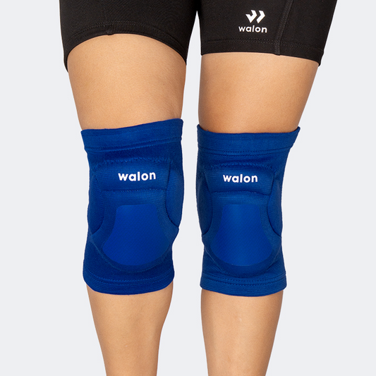 RODILLERA DE VOLEY WALON CON GEL TALLA L AZULINO
