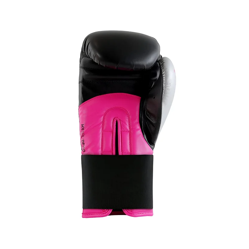 GUANTES BOXEO HYBRID 100 DYNAMIC FIT BLACK/PINK 10OZ