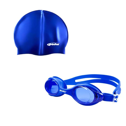 Pack Force Junior Gorro y Lente Porto Azul