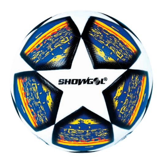 PELOTA DE FÚTBOL SHOWGOL PU THERMO SELLADO 4 AZUL - talla