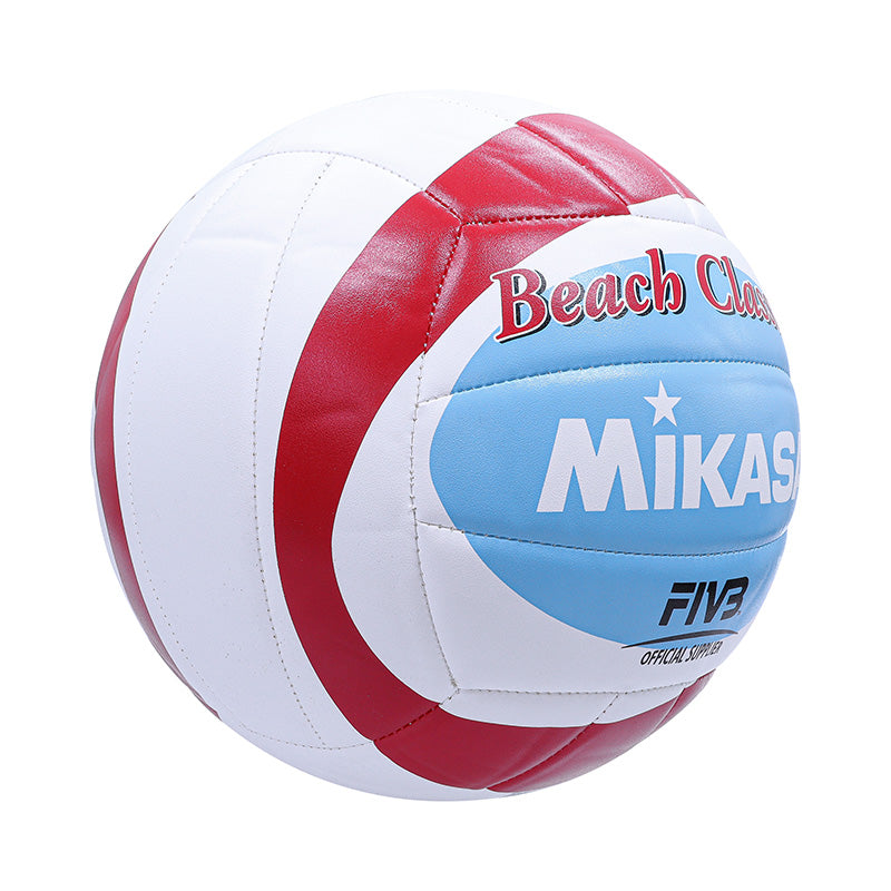 PELOTA DE VÓLEY PLAYA MIKASA COSIDO SOFT TOUCH 5 ROJO