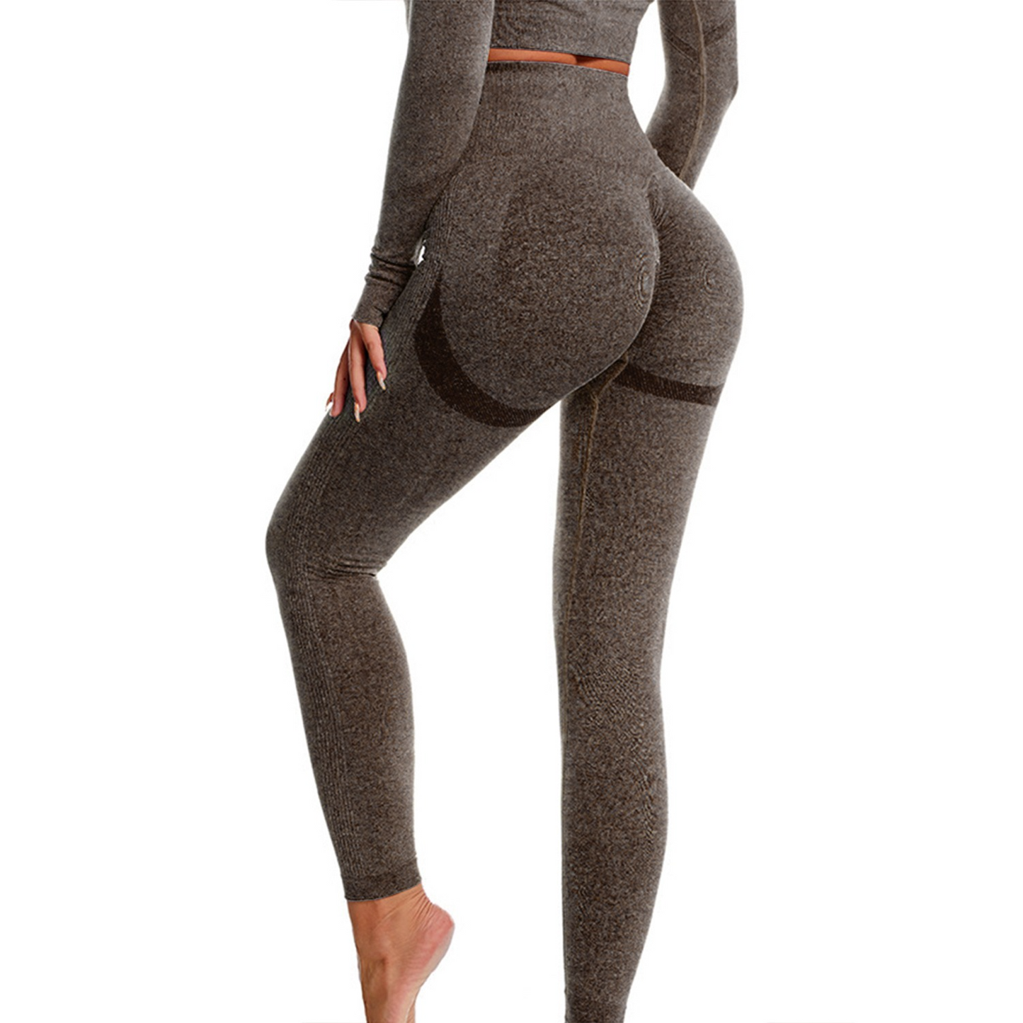 Malla Deportiva Colombiana Push Up - Marron