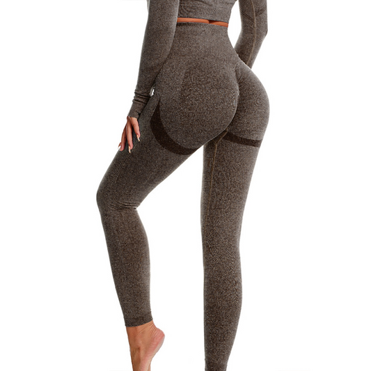 Malla Deportiva Colombiana Push Up - Marron