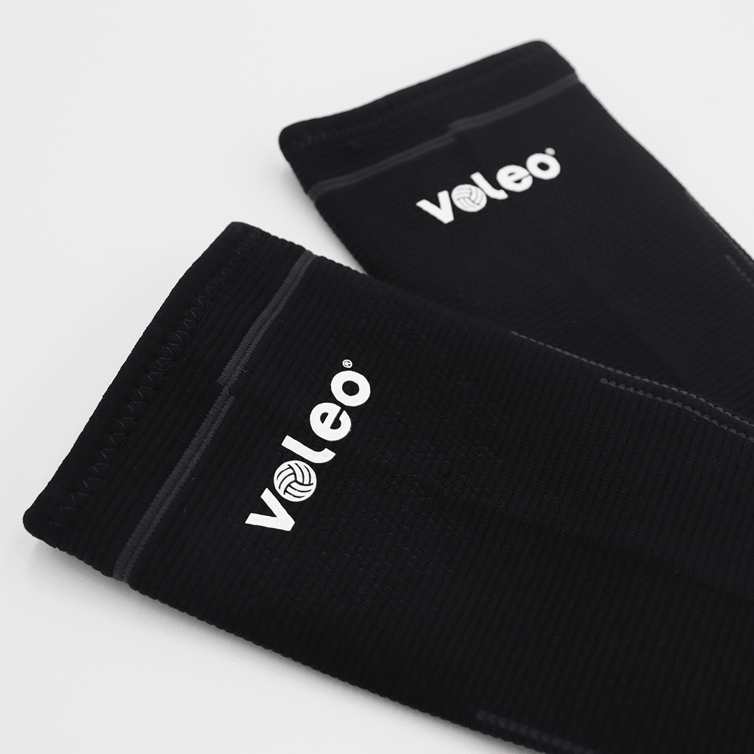Pack Voleo - Rodilleras + Mangas (NEGRO)