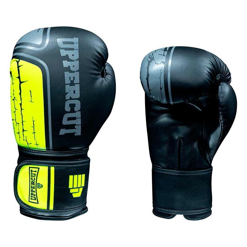 Guantes para Box Uppercut AMARILLO/NEGRO 10 oz