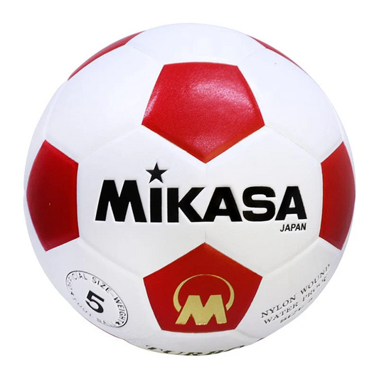 PELOTA DE FÚTBOL MIKASA S5-T PVC - 5 ROJO