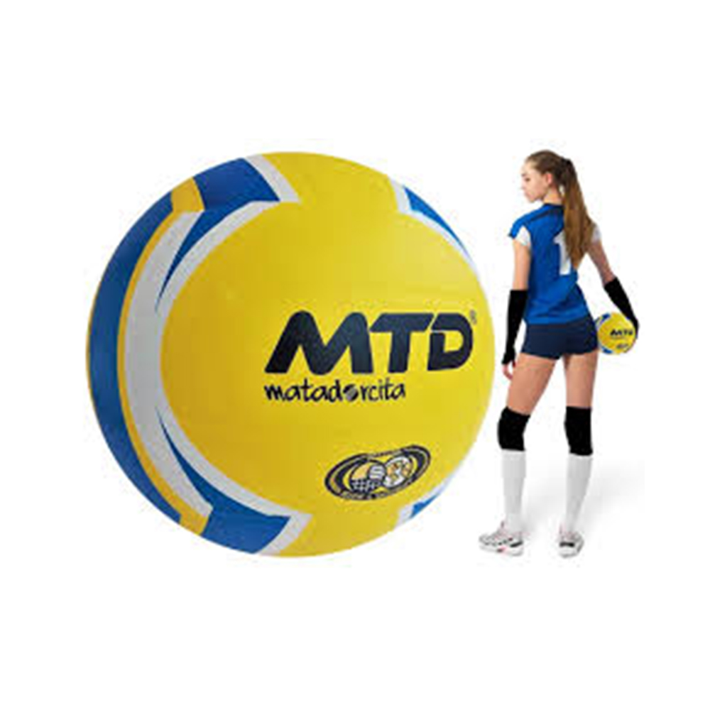 PELOTA DE VOLEY MTD GOMA Amarillo