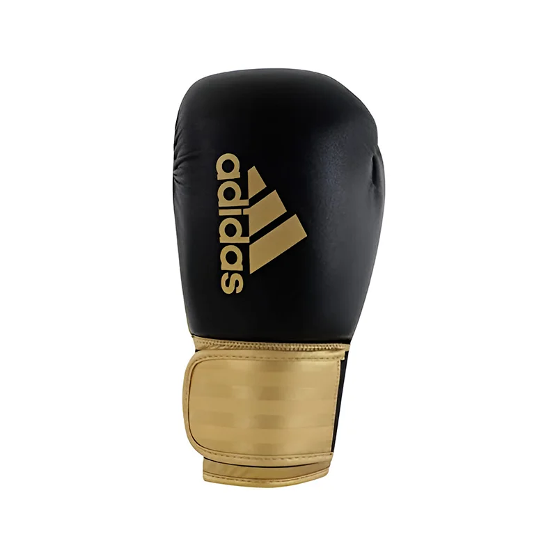 GUANTES BOXEO HYBRID 100 BLACK/GOLD 16OZ