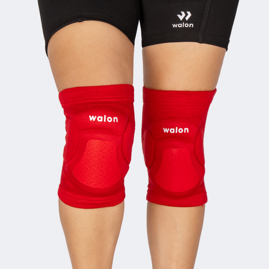 RODILLERA DE VOLEY WALON CON GEL TALLA L ROJO