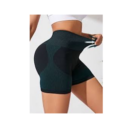 Short Deportivo Colombiano Push Up Negro