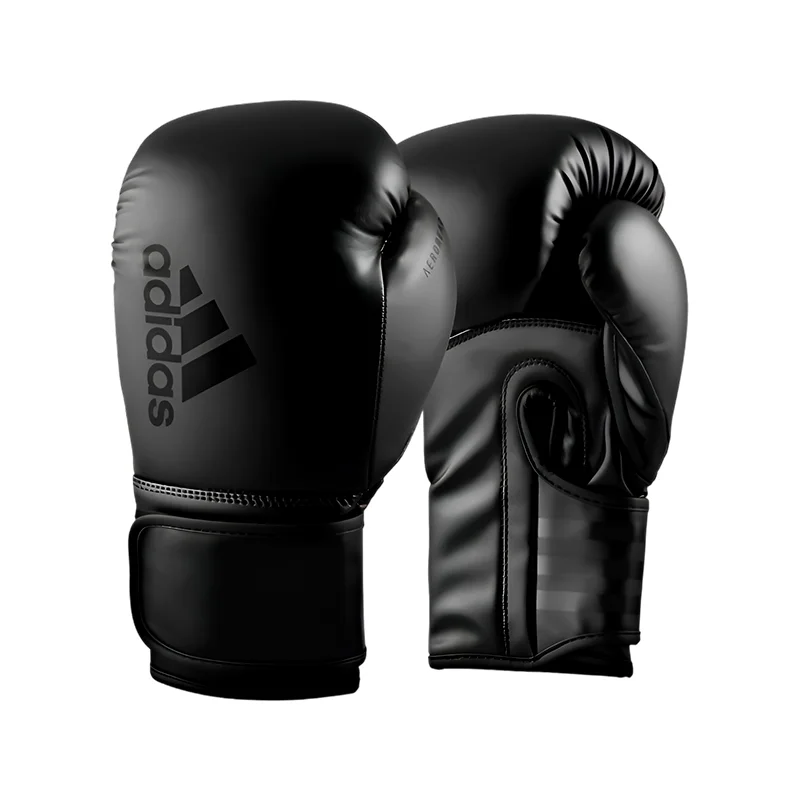GUANTES BOXEO HYBRID 80 BLACK/BLACK 16OZ