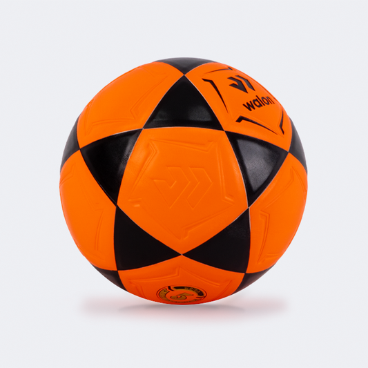 PELOTA DE FÚTBOL WALOM  PVC N5  NARANJA