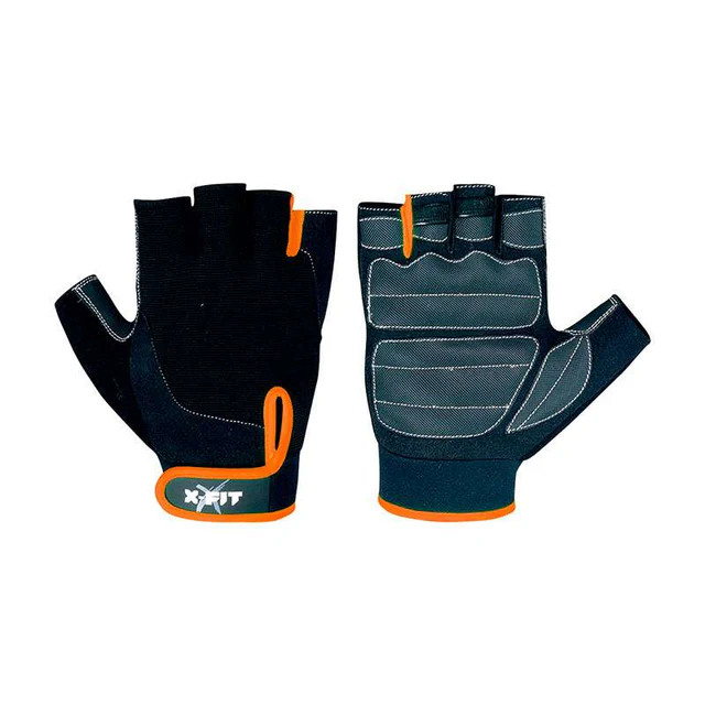 MITONES PARA PESAS NARANJA X-FIT