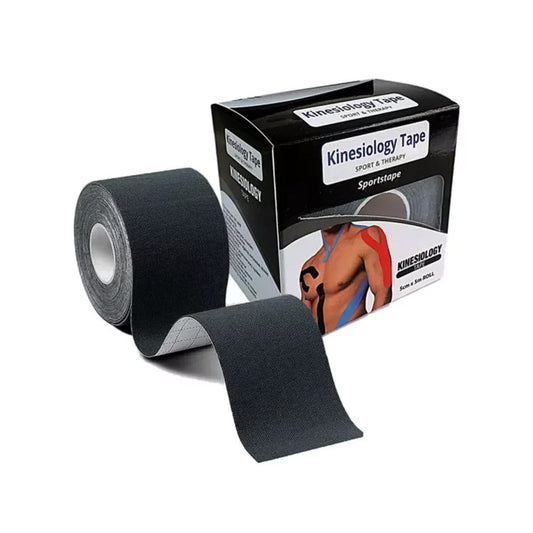 CINTA KINESIOLÓGICA TAPE 5CM X 5M NEGRO