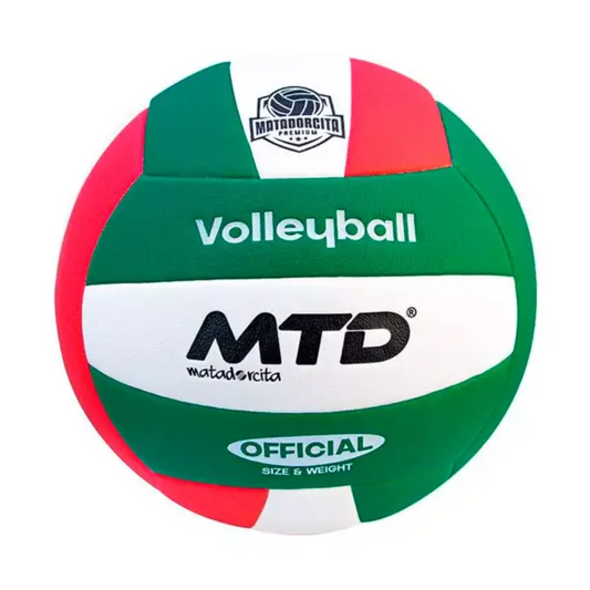 PELOTA DE VOLEY MTD PU THERMOSELLADO VERDE