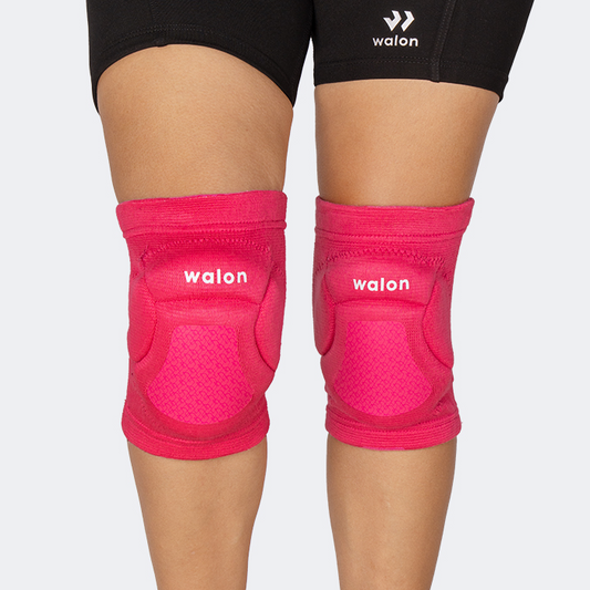 RODILLERA DE VOLEY WALON CON GEL TALLA L FUCSIA
