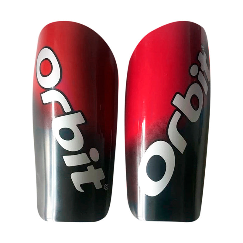 CANILLERA DE FÚTBOL ADULTO ORBIT ROJO ORB-003