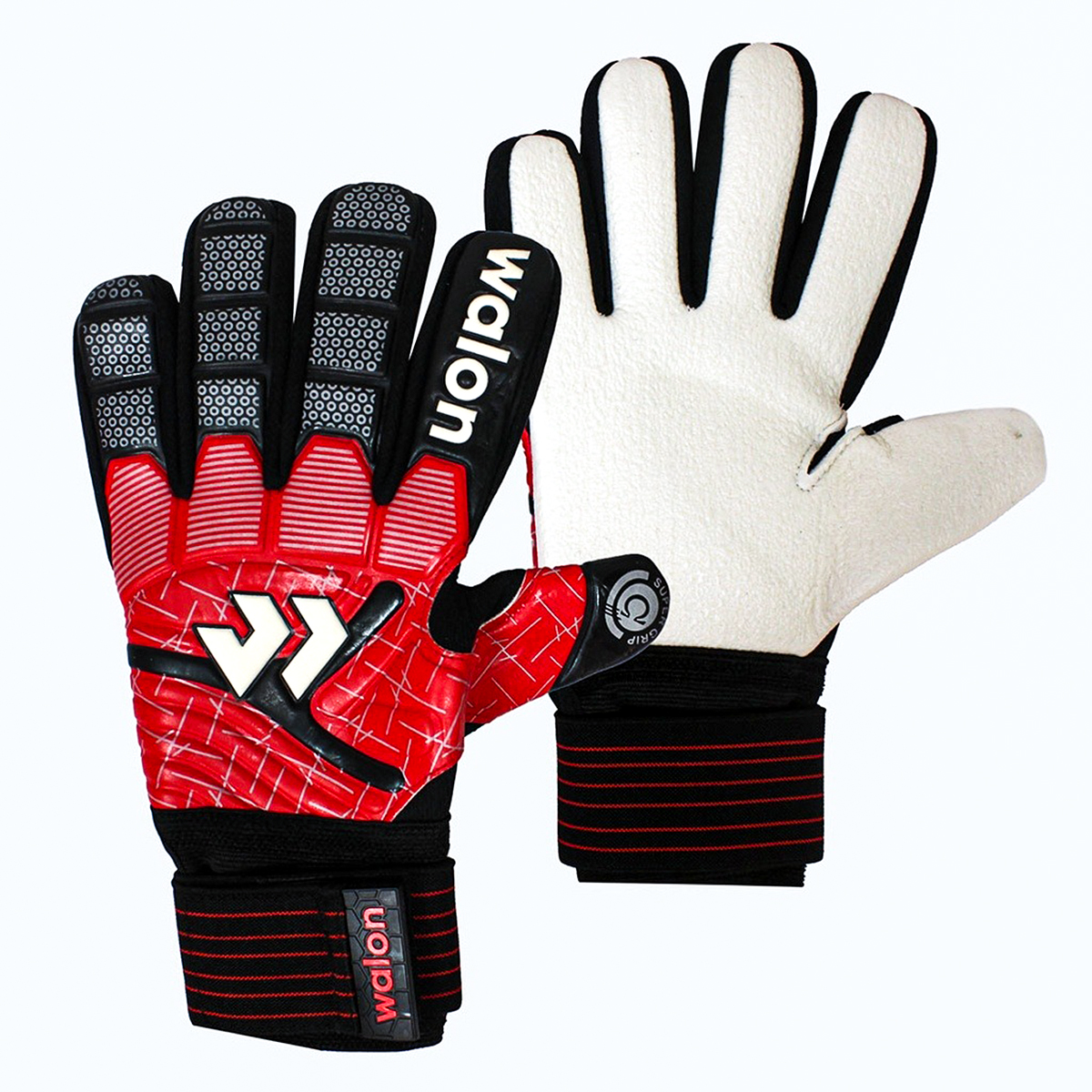 GUANTES DE ARQUERO ADULT ROJO N9