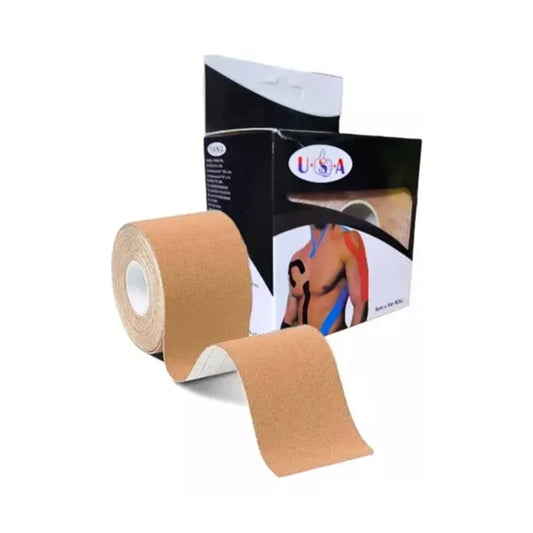 CINTA KINESIOLÓGICA TAPE 5CM X 5M BEIGE